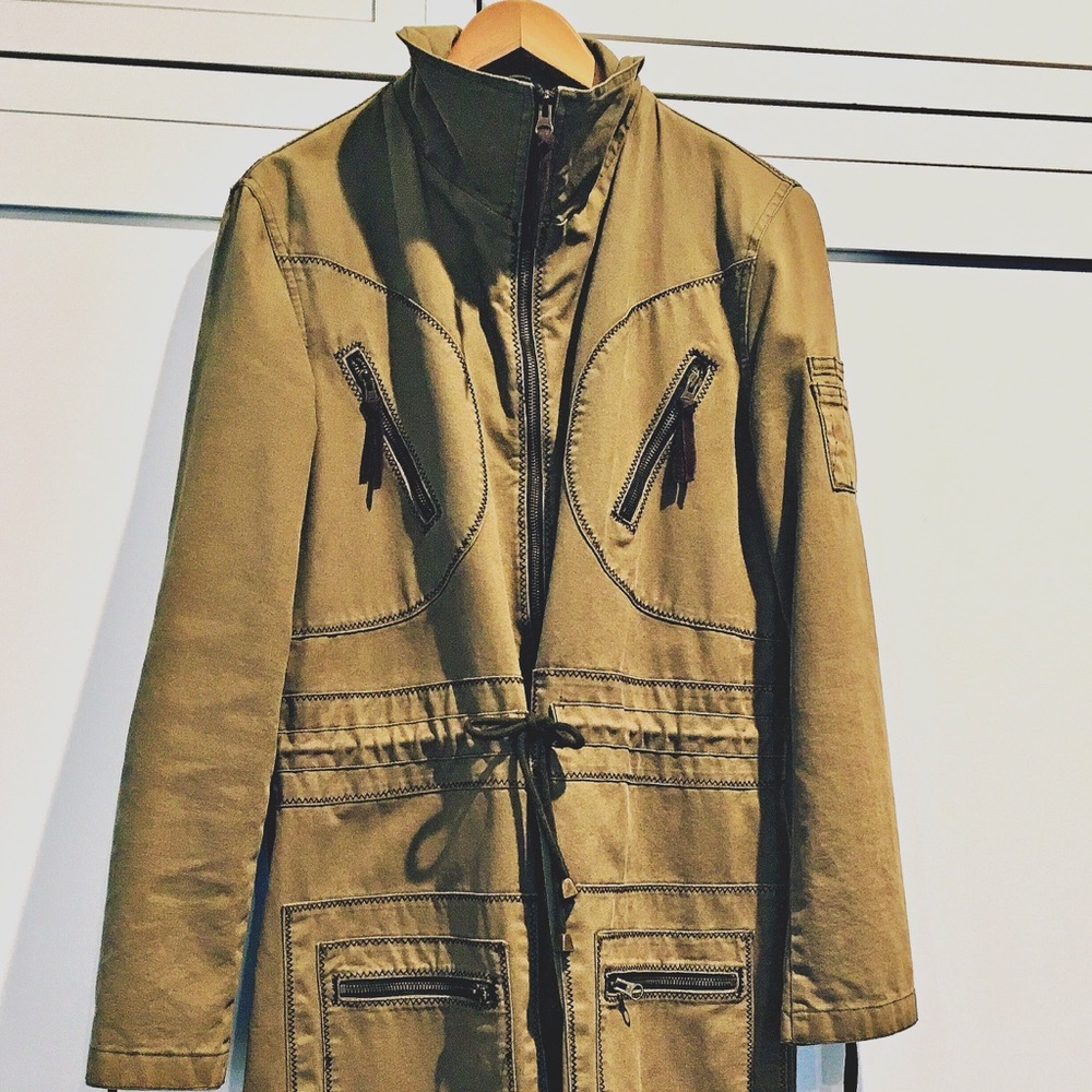 Karen Millen Cargo Trench Coat